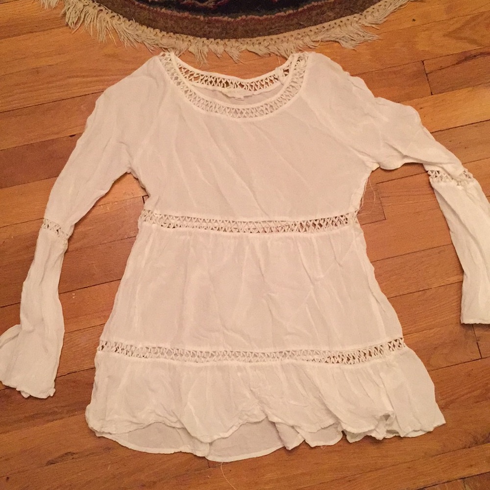 White long shirt